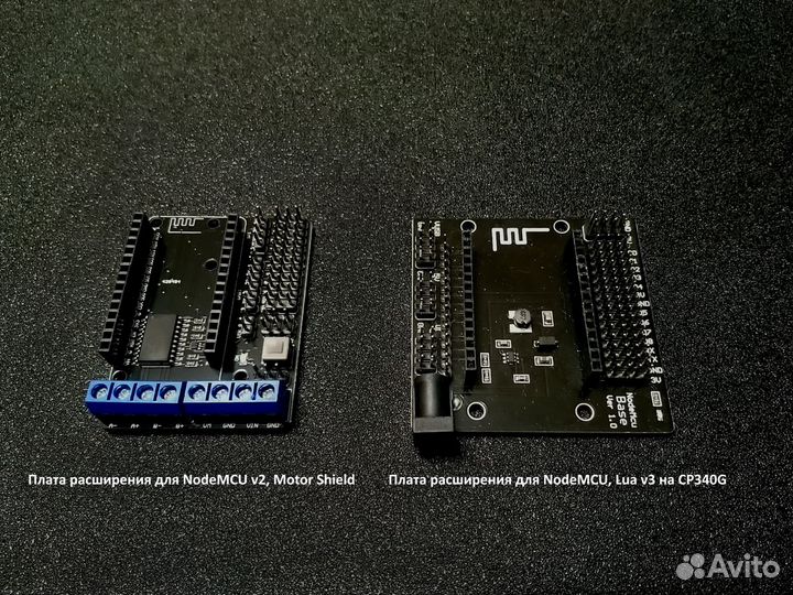 Контроллеры nodemcu v2 и v3, Wemos