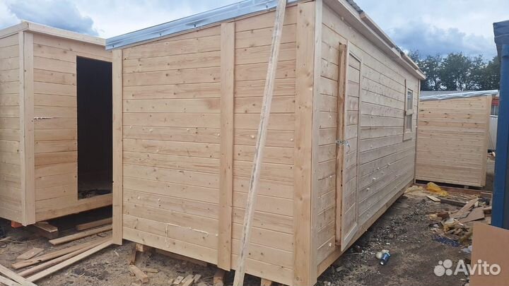 Бытовка и хозблок из прочных материалов