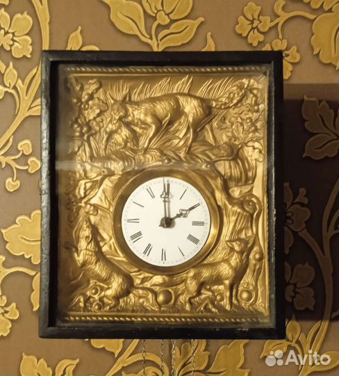 Антикварные часы. Германия, 19-й век