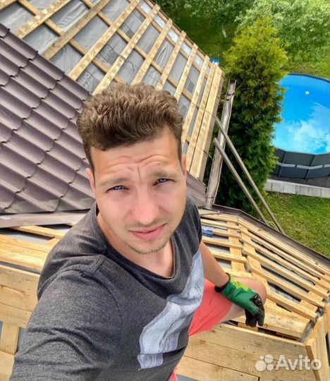 Крыша кровельные работы