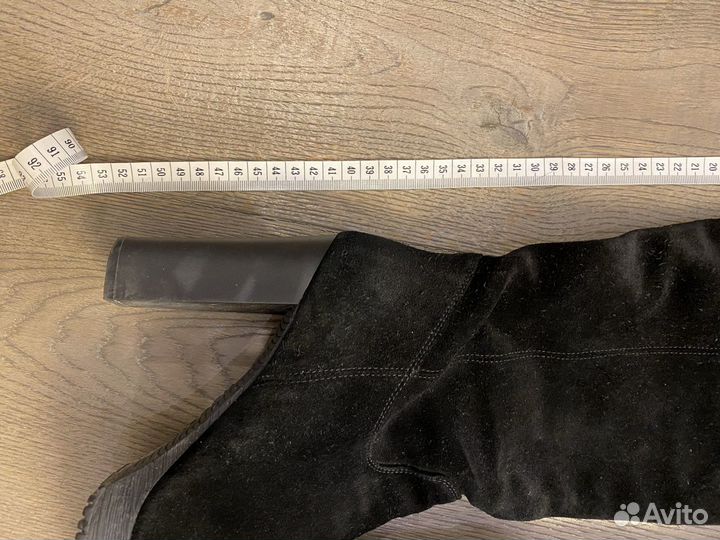 Сапоги замшевые 37.5 размер Hogan