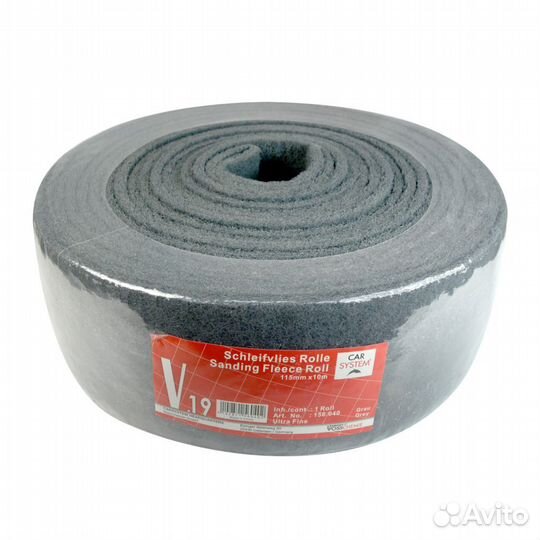 Car system sanding fleece V.19 (рулон 115мм x 10м)