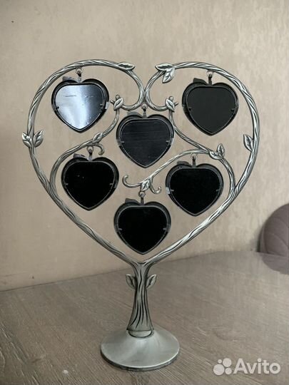 Фоторамка в виде сердца