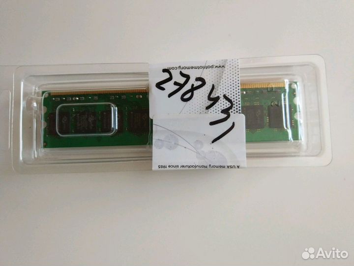 Модуль памяти patriot 2гб pc2 - новый