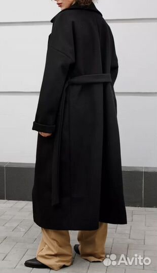 Пальто женское демисезонное 42 черное