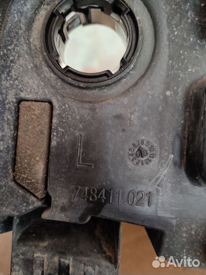 Фара renault logan 1 левая