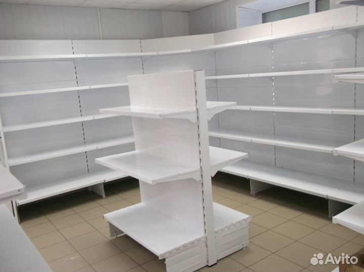 Стеллаж торговый островной