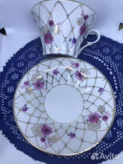 Лфз,чайные,кофейные,чайник фарфор СССР