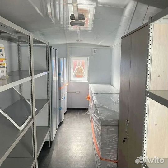 Вагон дома на колесах, полозьях