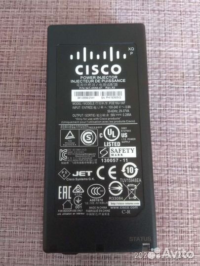 Блок питания Cisco POE 16U-1AF