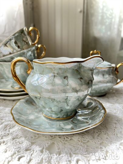 Красивый чайный Сервиз Польша Karolina период СССР