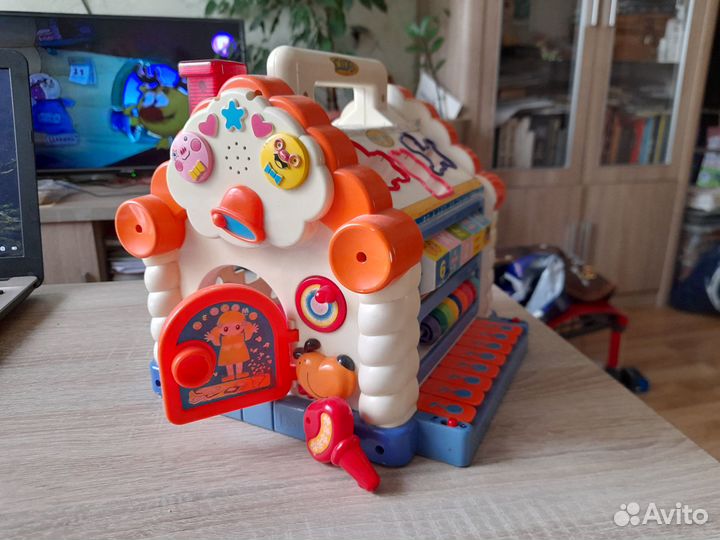 Музыкальный детский развивающий домик