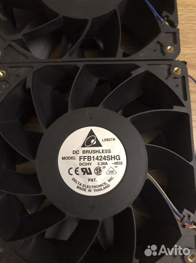 Вентилятор 24v и 220v