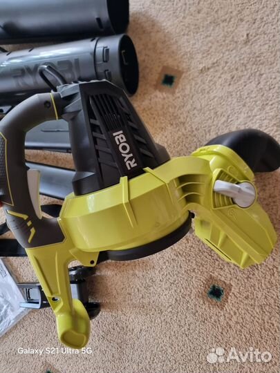 Воздуходувка пылесос ryobi 300W