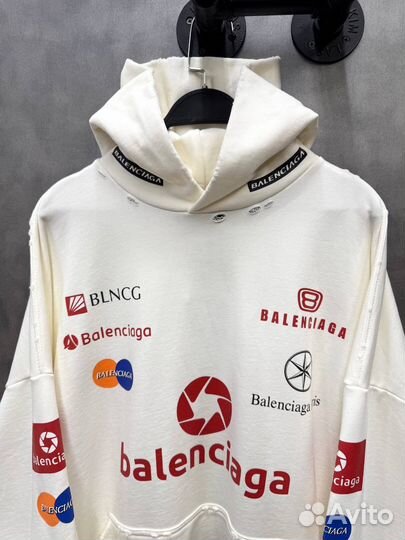 Худи Balenciaga оверсайз (тренд 2025)