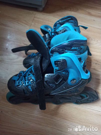 Роликовые коньки раздвижные 36-39