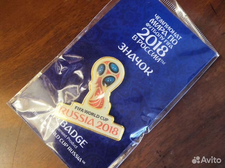 Значок футбол 2018