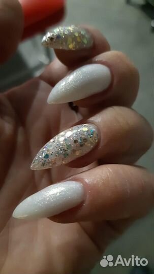 Наращивание, коррекция ногтей в салоне