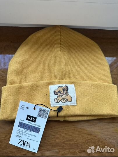 Шапка детская zara