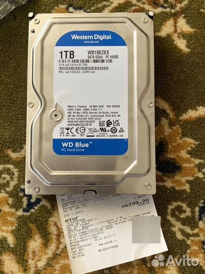 Жесткий диск western digital