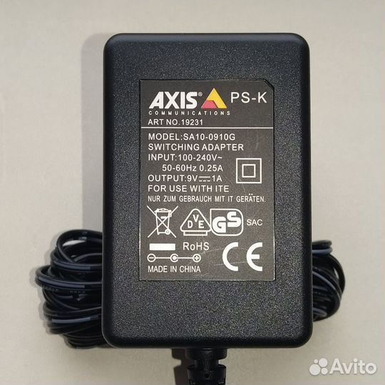 Блок питания 9 v