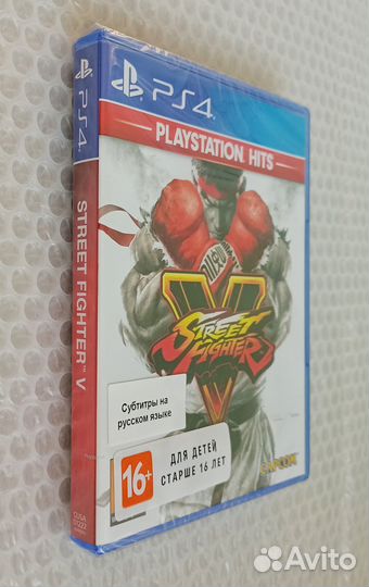 Street Fighter V PS4 (новый, рус.субтитры)