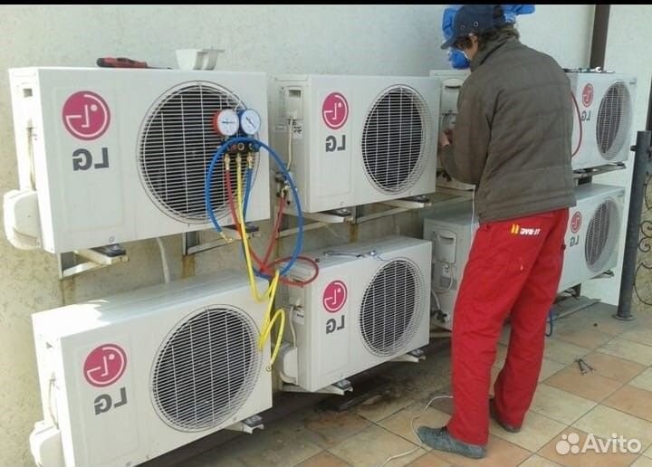 Чистка сплит систем,ремонт кондиционеров, заправка