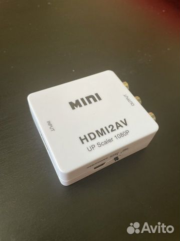 Конвертер переходник hdmi2av 1080p