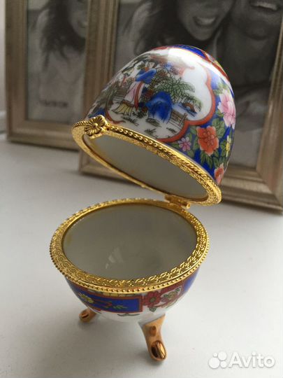 Шкатулка Яйцо Фаберже