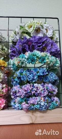 Ободок для волос ручной работы