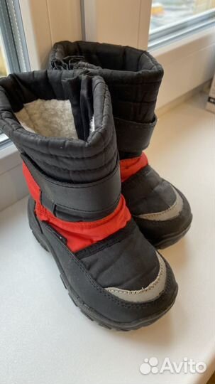Зимние сапоги 22 теплые ботинки