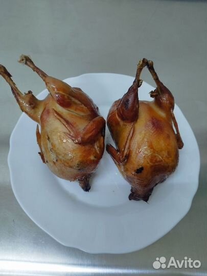 Копчёные перепела