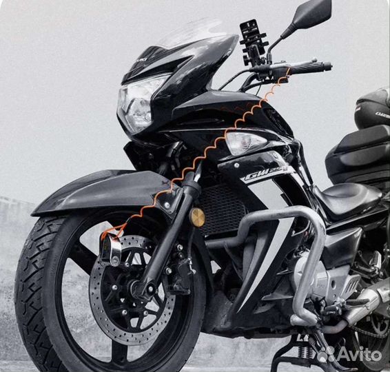 Замок для велосипеда с сигнализацией