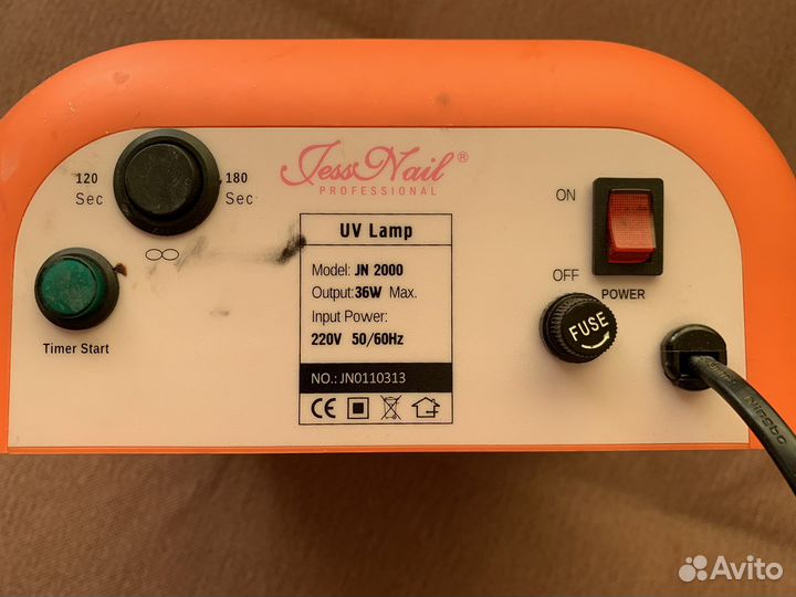 Уф лампа для ногтей 36 вт