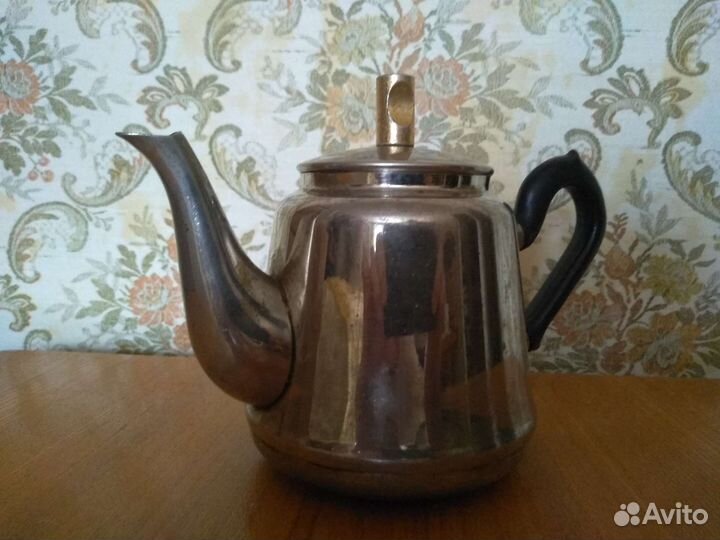 Винтажный заварочный чайник.мнц. Глухарь
