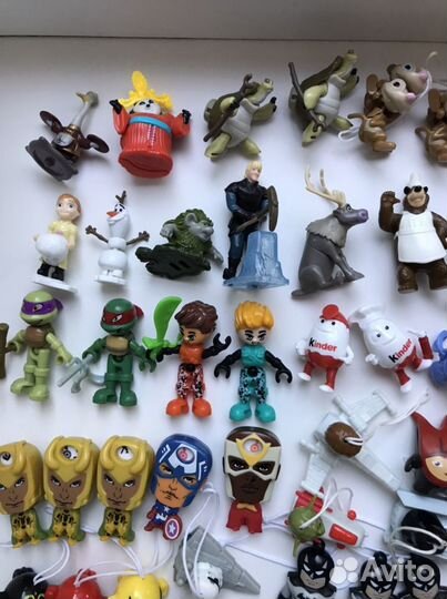 Игрушки из киндера kinder surprise