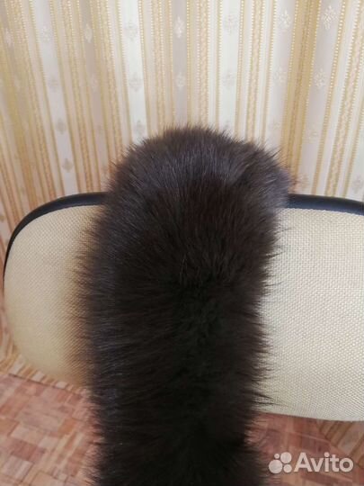 Меховой воротник песец