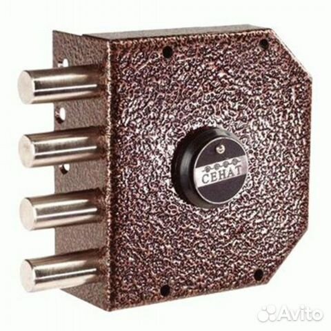 Замок дверной накладной