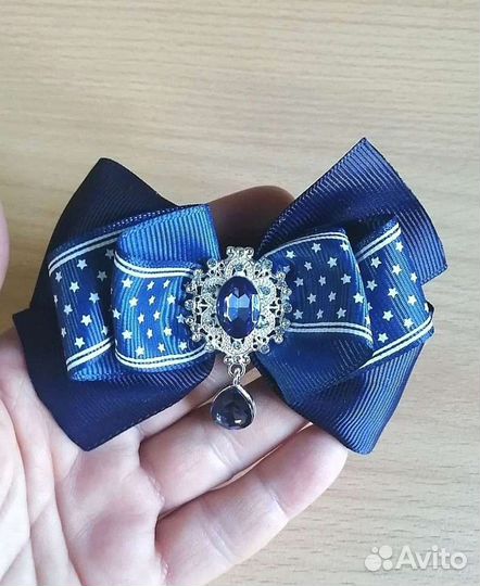 Резинки для волос из атласных лент