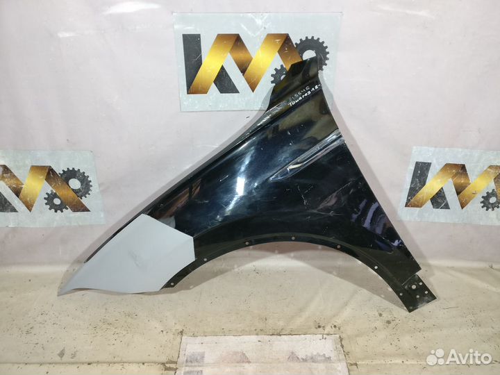 Фольцваген Туарег 2018- Крыло левое переднее 15646