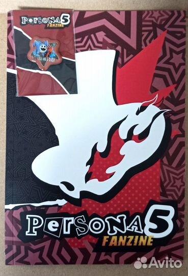 Зин + пин Persona 5