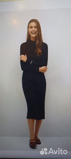 Платье трикотажное