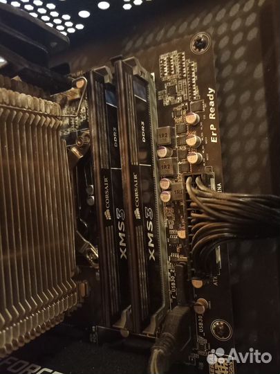 Мат.плата Z87X-D3H-CF+I7 4770k+16gb