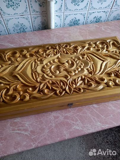 Нарды ручной работы бу