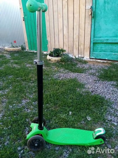 Самокат детский трехколесный бу