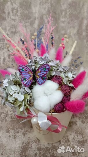 Композиции из сухоцветов