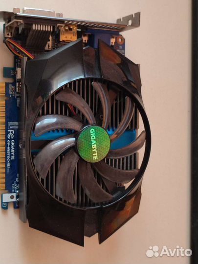 Видеокарта nvidia GeForce GTX 650 Ti GPU