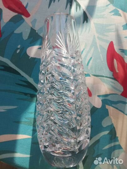Ваза хрустальная 21,5 см