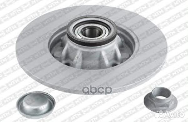 Диск тормозной PSA С4/308 07- задн.с подшип. KF