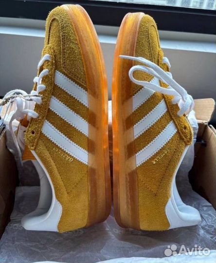 Adidas Gazelle Indoor Yellow - оригинал